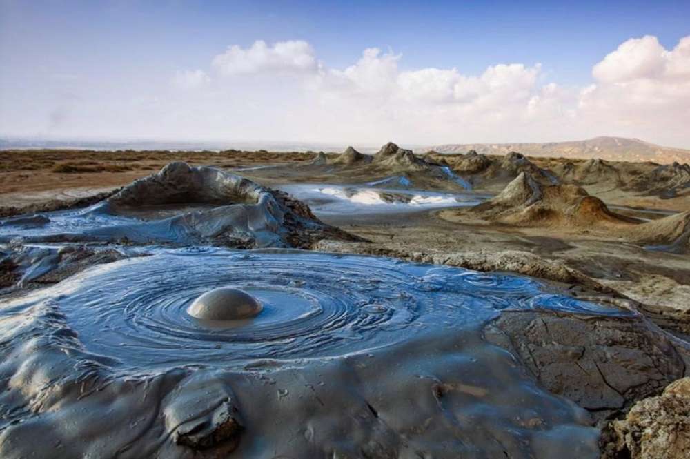 Top 5 mud volcanoes of Azerbaijan