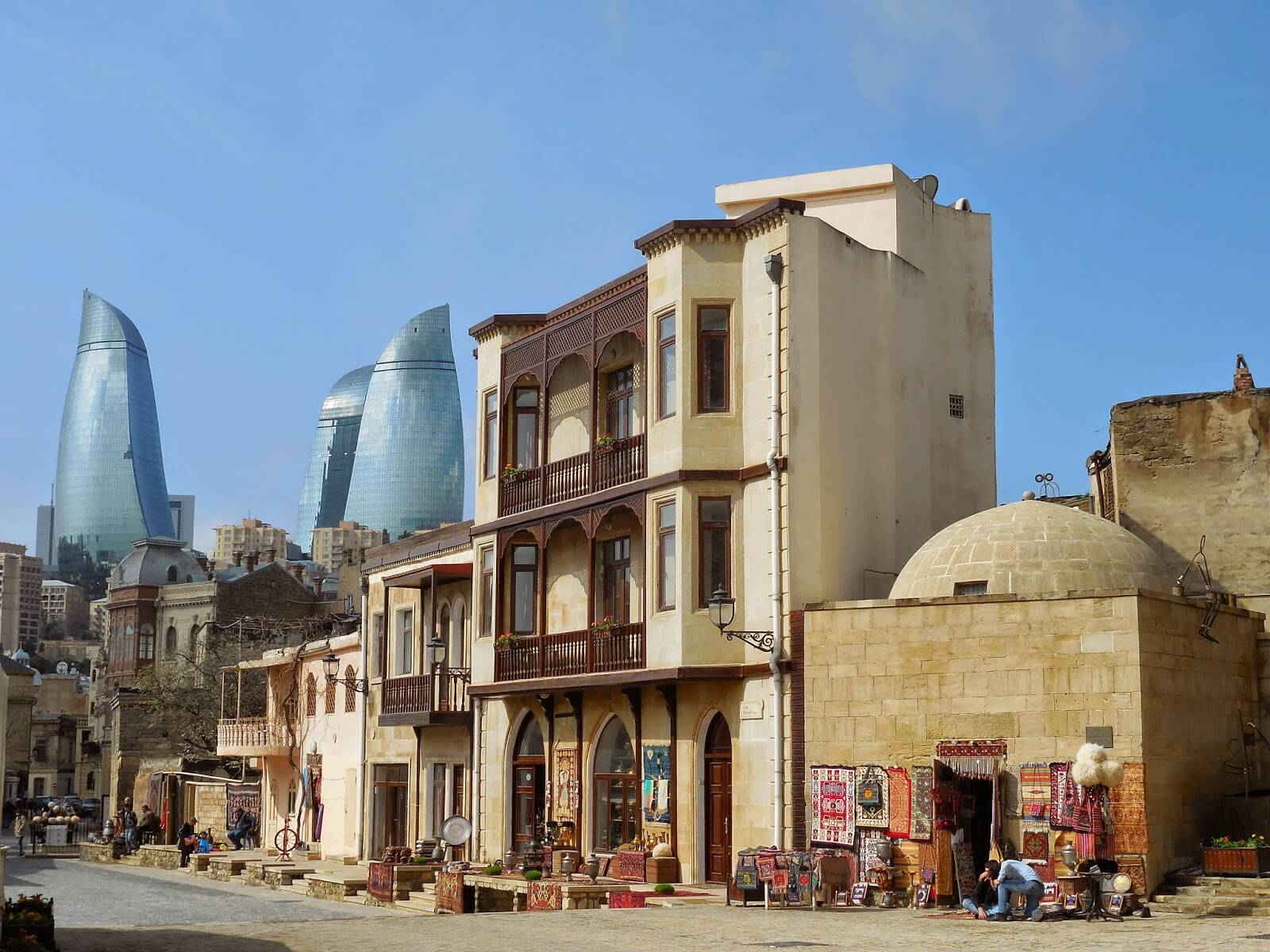 азербайджан баку старый город